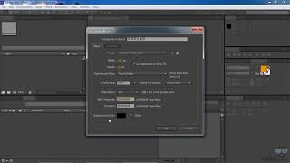 애프터이펙트 CS6 기본  02  프로젝트 및 컴포지션 설정하기