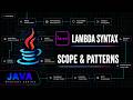 Lambdas : Syntax, Scope & Patterns | Effectively Final | Java Mastery Series