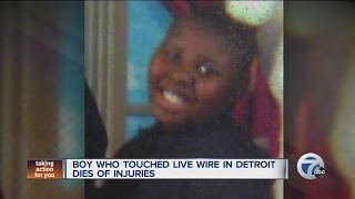 Teen dies of injuries after touching downed live power line