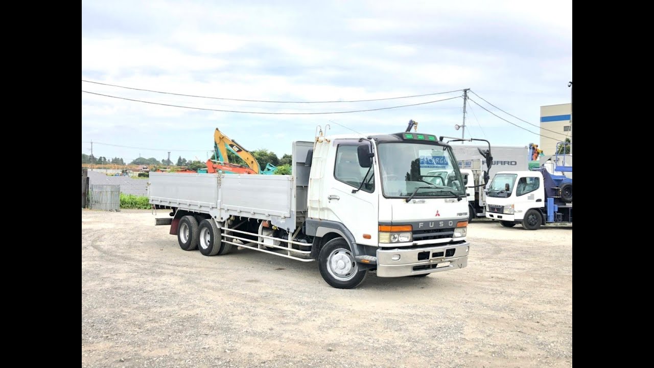 1997 Model, Fuso Fighter Truck, 6D16 Turbo Engine !! - YouTube