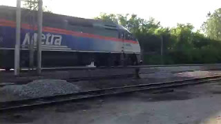 Metra MP36 double header at Rondout