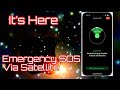 Apple Emergency SOS Via Satellite | Now Available | 🛰️
