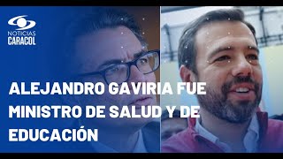 Alejandro Gaviria se adhiere a candidatura de Carlos Fernando Galán