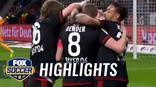 Brandt puts Bayer Leverkusen in front against Wolfsburg | 2015-16 Bundesliga Highlights