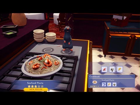 How to Make Seafood Pasta in Disney Dreamlight Valley