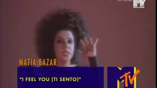 MATIA BAZAR I feel you (Ti sento) - Clip