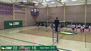 CMU Blazers Volleyball vs St Boniface Rouges