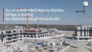 Bâtir l'aménagement circulaire : 2 200 logements en béton recyclé à Châtenay-Malabry