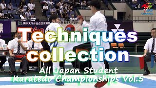 Super Techniques of All Japan Student #05　大学生の空手技集⑤