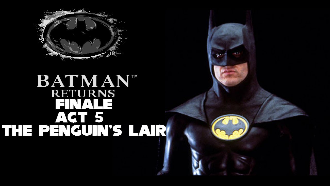 Let's Play Batman Returns (Sega Genesis) Finale - Act 5: The Penguin's ...