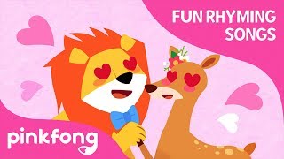 Lion in Love | Fun Rhyming Songs | Pinkfong Songs for Children