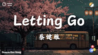 蔡健雅- Letting Go『我到底是情人还是朋友爱你是否不该太认真』『抖音让人微笑的金曲 2025 』😊🎵【動態歌詞Lyrics】