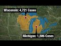 Worsening coronavirus pandemic in Wisconsin possible forecast for Michigan