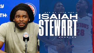 Isaiah Stewart End of Season Press Conference | Pistons TV