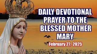 PRAYER FOR PARENTS SEEKING BALANCE & PEACE🌹 Daily Devotional Prayer to Mother Mary  🙏