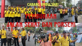 Jalan sehat dan Porseni PGRI Cabang Umbulsari @seruuuu