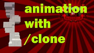 Minecraft: Animation with the clone command
