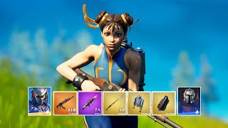 Fortnite Eliminating All Mythic Bosses in One Game & Mythic Weapons Gameplay