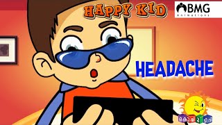 Happy Kid | Headache  | Episode 181 | Kochu TV | Malayalam | BMG