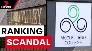 Third Melbourne school caught up in student ranking scandal | 7 News Australia