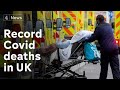 UK endures record number of daily Covid deaths - where 1 in 10 people had it in December