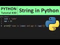 Python Tutorial #30 - String in Python Programming
