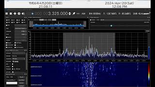 ShortWave RRI  Voice of Indonesia  VOI  インドネシアの声  20/4/2024  3325kHz  12:00 UTC.  21:00 JST. 現地向け日本語