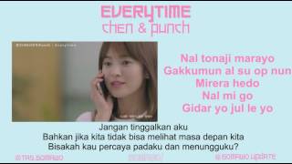 Chen And Punch - Everytime Ost Descendants Of The Sun Mv Easy Lyric Lirik Indonesia