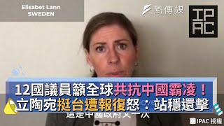 12國議員籲全球共抗中國霸凌！立陶宛挺台遭報復怒：站穩還擊