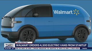 Walmart orders 4,500 electric vans from a startup company | FOX 13 Seattle