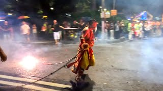 Procession Nine Emperor Gods Festival The Seventh Day Of The Eighth Lunar Month Muar Malaysia