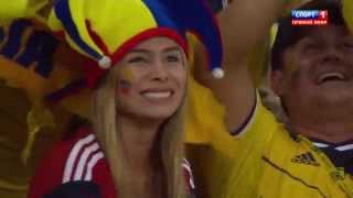 Колумбийская болельщица-няшка (Full HD).Colombian fan