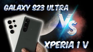 Xperia 1 V vs Galaxy S23 Ultra in Low Light - What do You Prefer? #shorts