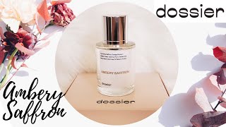 DOSSIER PERFUME REVIEW | AMBERY SAFFRON | LUXURY SCENT