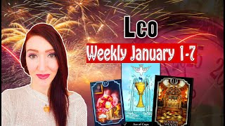 LEO IT WILL BE THE WEEK FOR BLESSINGS! YOU HIT THE JACKPOT WILL BE WITH THEM!