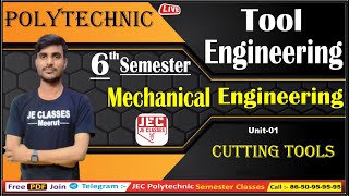 #06 Tool Engineering Mechanical Engineering 6th Semester Class || Upbte Tool Engineering Class | JEC