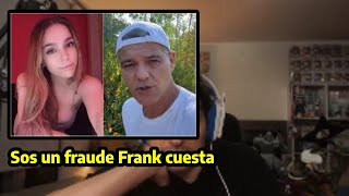 Guibel mira a sugussusana critcando a frank cuesta