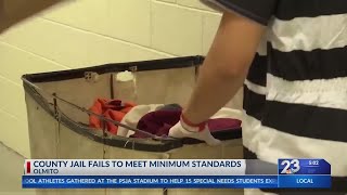 County jail fails to meet minimum standards