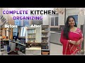 Kitchen Declutter and Complete Organizing| Small Kitchen Tour| Grinder unboxing| సన్మానం | Shopping