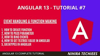 Event handling & making function in angular || Angular 13 tutorial #9