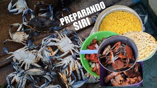 CAPTURANDO SIRI, E PREPARANDO ALMOÇO NA HORA, Pescaria de Siri com a FAMÍLIA