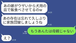 3年ぶりにお盆休みに実家に帰ると、ペット用の皿で夕食を食べている弟の嫁がいた。弟嫁は「義母の指示だから…」と言っていた。それに激怒した私は母にお仕置きすることにした結果www