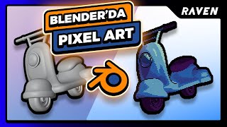 How to Create Pixel Art in Blender