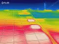 flir one赤外線カメラ　不良太陽光発電モジュールを特定