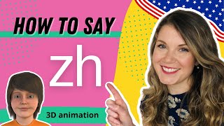 ZH-DARA, Speech Therapy, SLP, ZH sound, American accent, Eliciting Sounds, 3D Speech, Resourceible