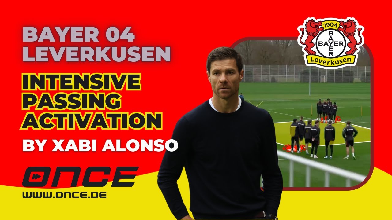 Bayer 04 Leverkusen - Intensive Passing Activation By Xabi Alonso - YouTube