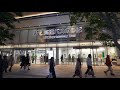 【4k】東京駅と銀座のクリスマスのイルミネーションの確認