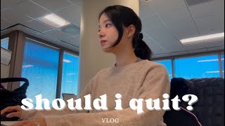 Week in the Life of an attorney: Should I Quit My Job? (2025 jan part 1)