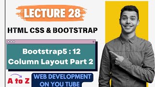 Bootstrap5 : Grid Layout | Bootstrap 12 Column Layout | Complete Web Development Course |#html #css