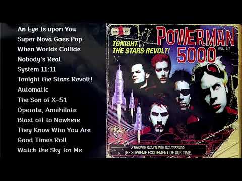 Powerman5000 -Tonight The Stars Revolt (Full Album) - YouTube